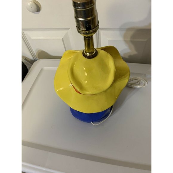 Vintage Paddington Bear Lamp by NOJO EDEN 1991 14 1/2 Inches Works No Lamp Shade - Picture 6 of 10